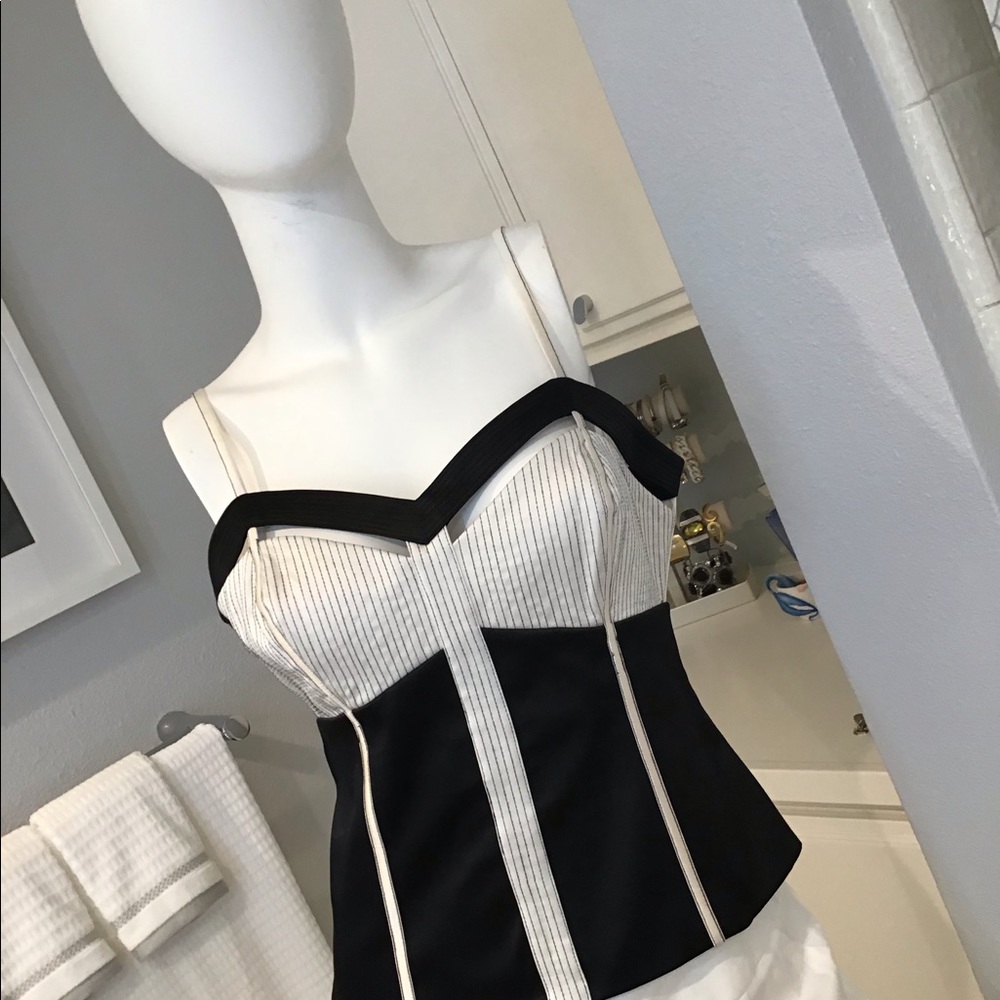 Black & White Cami Top